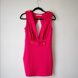 Pink party dress